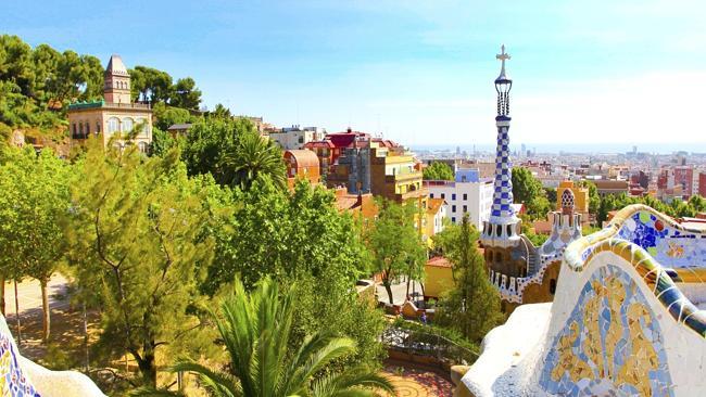 Barcelona’s Park Guell doesn’t rate as highly as Perth’s Kings Park. 