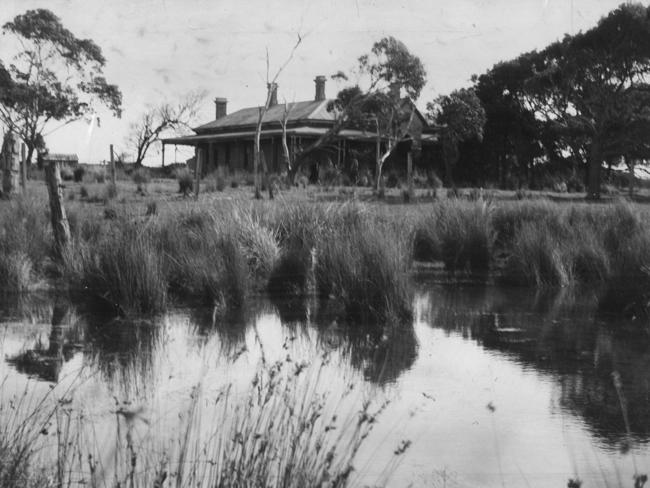 Tullaree, the station homestead, fell into disrepair late in Ms Clement’s life.