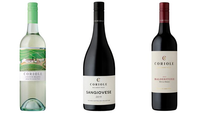 Coriole’s McLaren Vale chenin blanc, sangiovese and shiraz mataro are ripe for discovery.