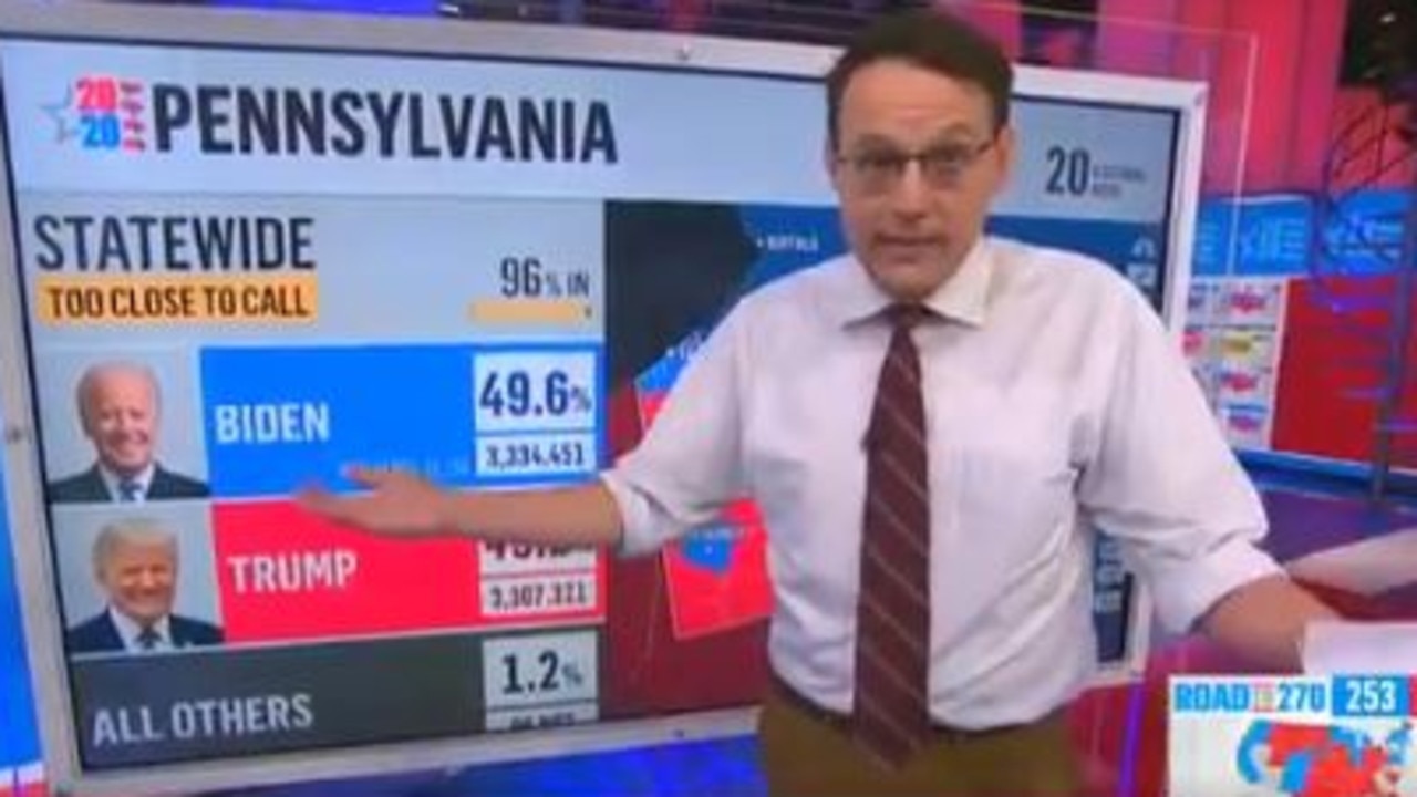 US Election: Steve Kornacki’s Election Update Goes Viral | News.com.au ...