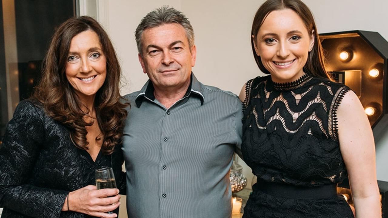 Karen and Borce Ristevski with their daughter Sarah, who maintained her belief in her father’s innocence until his guilty plea this week. Picture: Facebook