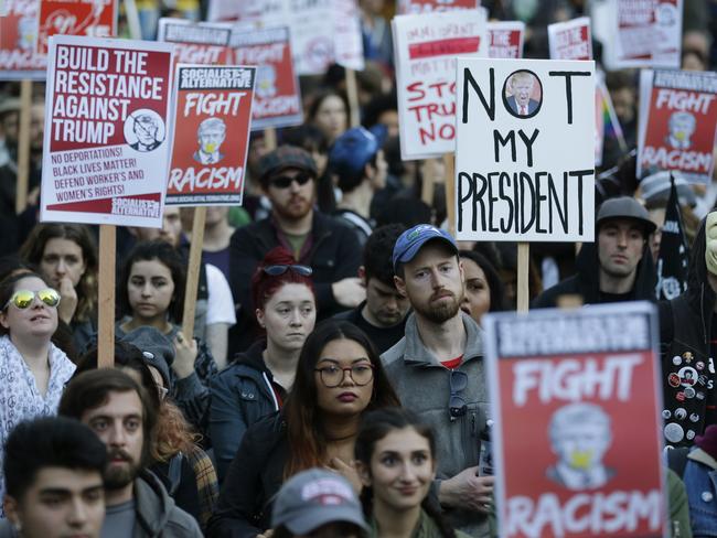 Trump Protests Across America After Election Victory | News.com.au ...