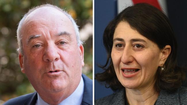 Daryl Maguire and Gladys Berejiklian.