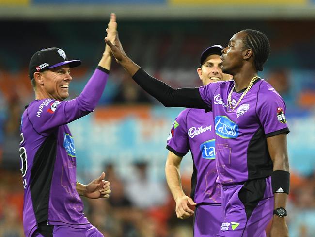 Jofra Archer (right) is a quality pick up for Round Three. Picture: AAP Image