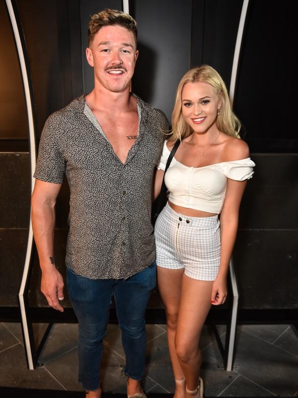 Grant Bink and Jannika Johansson at Asylum Nightclub.