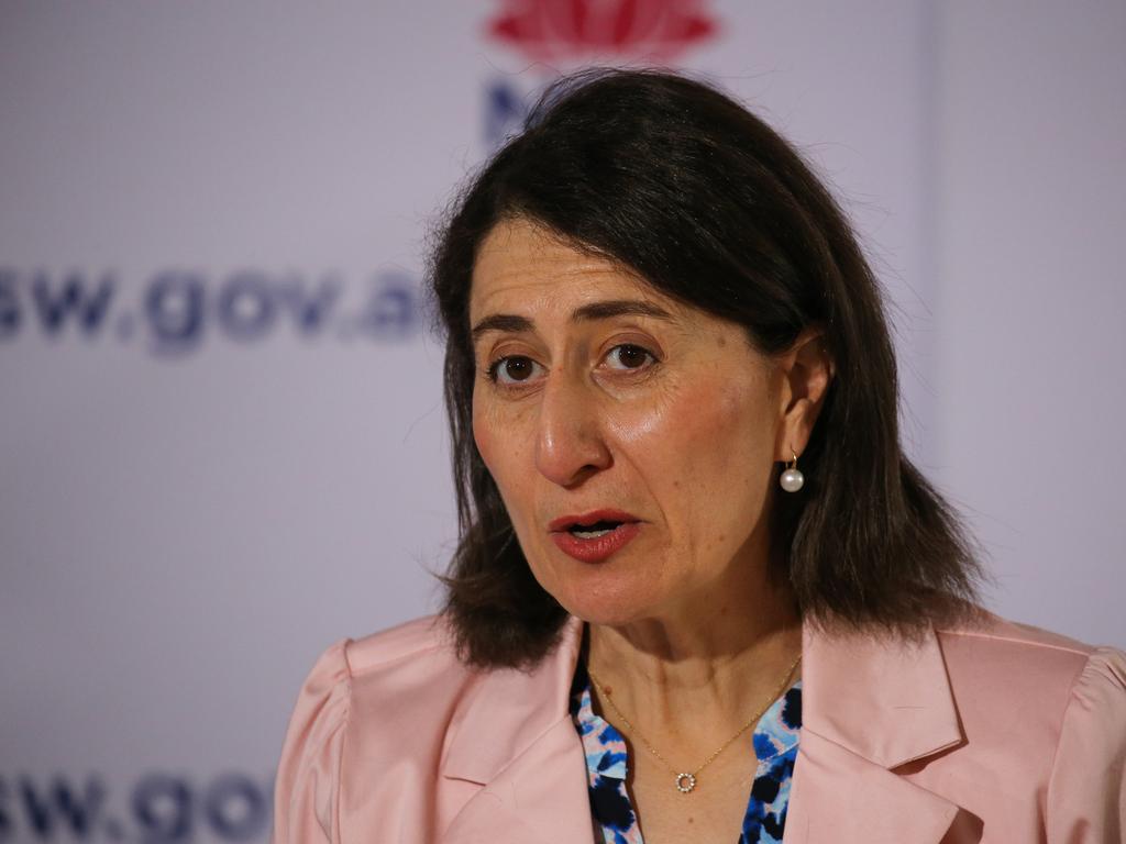 NSW Premier Gladys Berejiklian. PictureL NCA NewsWire / Gaye Gerard