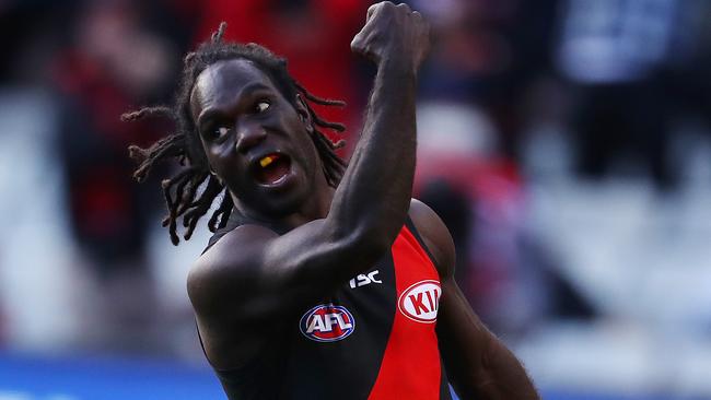 Essendon's Anthony McDonald-Tipungwuti has quickly become a star of the game. Pic: Michael Klein