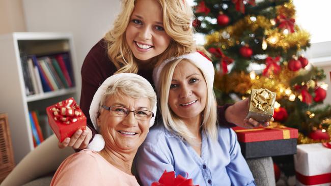 These festive smiles could be masking all kinds of passive aggression. Picture: iStock