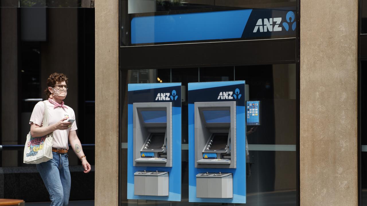 ANZ said the impairments overall would have a five basis point impact on its common equity tier 1 ratio. Picture: NCA NewsWire / David Geraghty