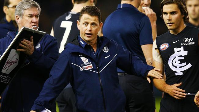 Patrick Cripps says Brendon Bolton is setting the Blues up for success. Picture: Getty Images