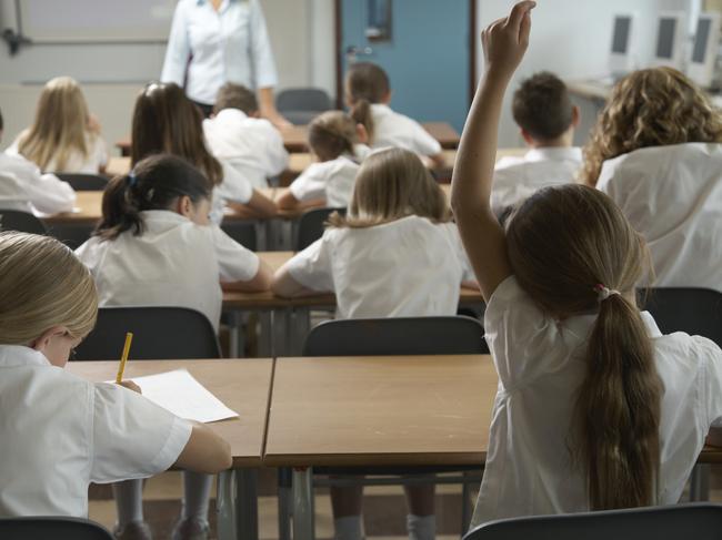 Generic school students, school kids, classroom, teacher Picture: Getty Images