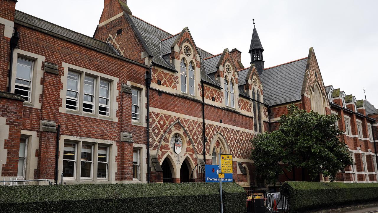 Thomas's Battersea School in South London. Picture: Dan Kitwood/Getty Images