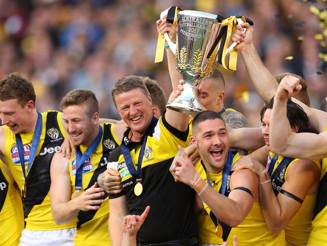 Lesson learnt: Sticking with Hardwick pays off. Picture: Getty Images