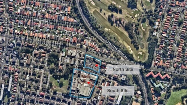 The development is split into a north and south site. The increase in units relates to the south site only.