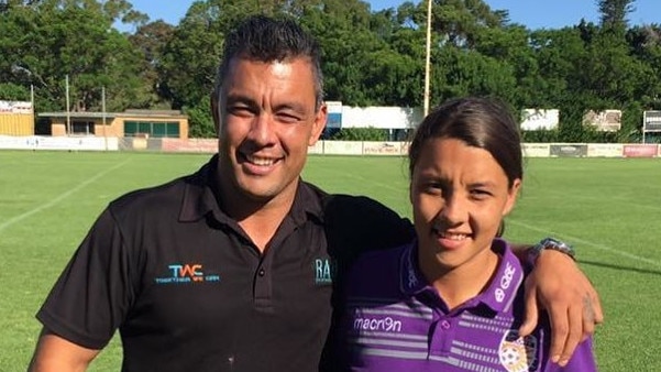 Instagram pictures from Sam Kerr's profile.Daniel Kerr and Sam Kerr togetherPicture: Instagram/ Supplied