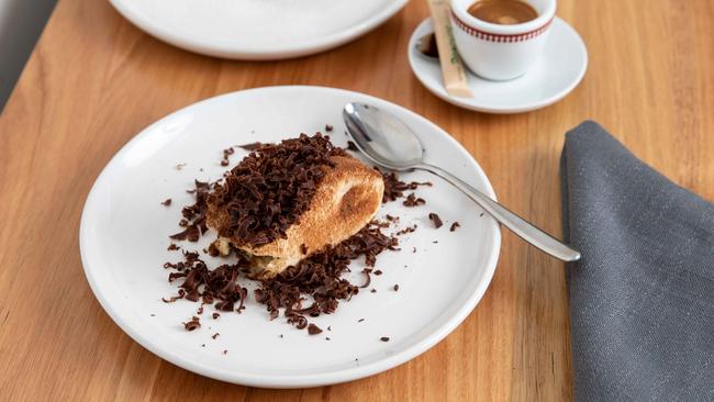 You didn’t go to Abbiocco if you didn’t have the tiramisu. Picture: Supplied.