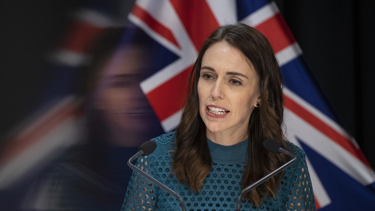 Last Monday, New Zealand Prime Minister Jacinda Ardern said the country would move from level four to level three restrictions on 27 April. Picture: Mark Mitchell – Pool/Getty Images.