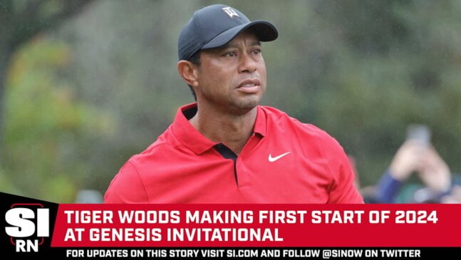 Tiger Woods Making First Start of 2024 at Genesis Invitational | news ...