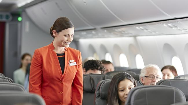 Mr Malou was asked to leave after refusing to return to his assigned seat. Picture: Jetstar