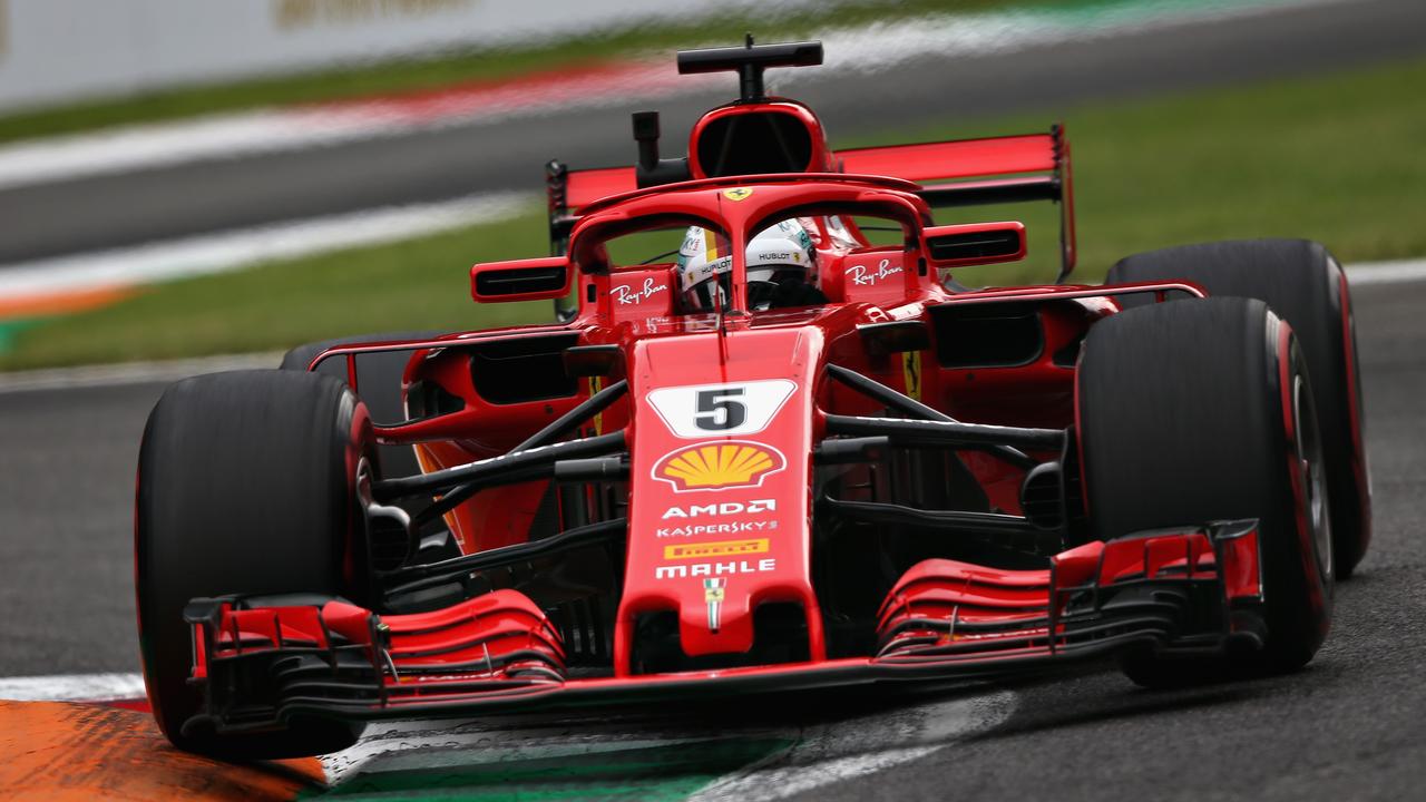 Sebastian Vettel was the quickest in Practice 2 at Monza.