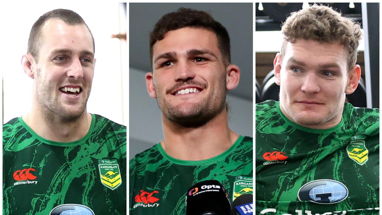 Isaah Yeo, Nathan Cleary and Liam Martin