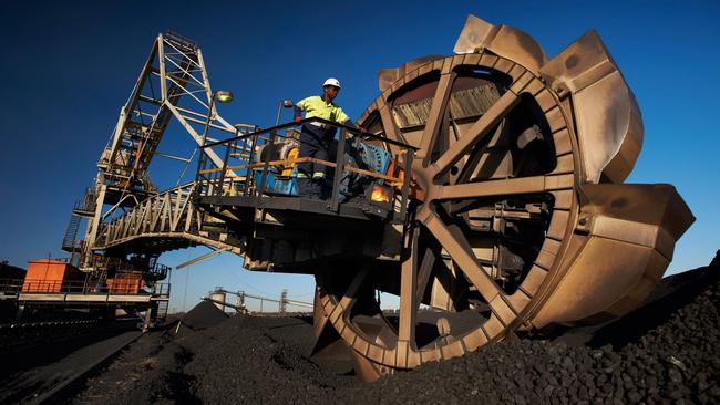 South32 coal mining at Klipspruit, South Africa.