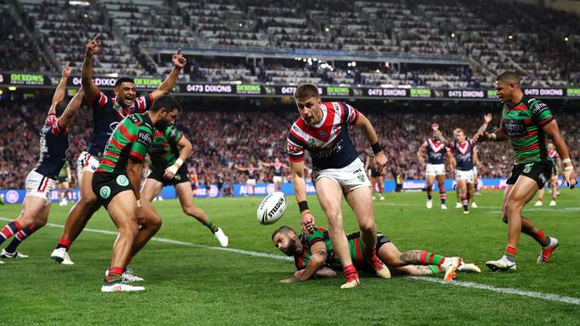 It was a stunning rise for the rookie centre. Photo by Cameron Spencer/Getty Images.