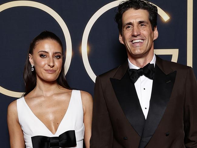 SYDNEY, AUSTRALIA - JULY 30: Rebecca Harding and Andy Lee attend the 63rd TV WEEK Logie Awards at The Star, Sydney on July 30, 2023 in Sydney, Australia. (Photo by Sam Tabone/Getty Images)