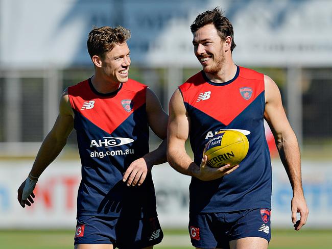 Jake Melksham and Michael Hibberd share a special bond.