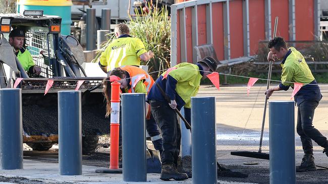 The legal stoush over the West Gate Tunnel project continues. Picture: Ian Currie