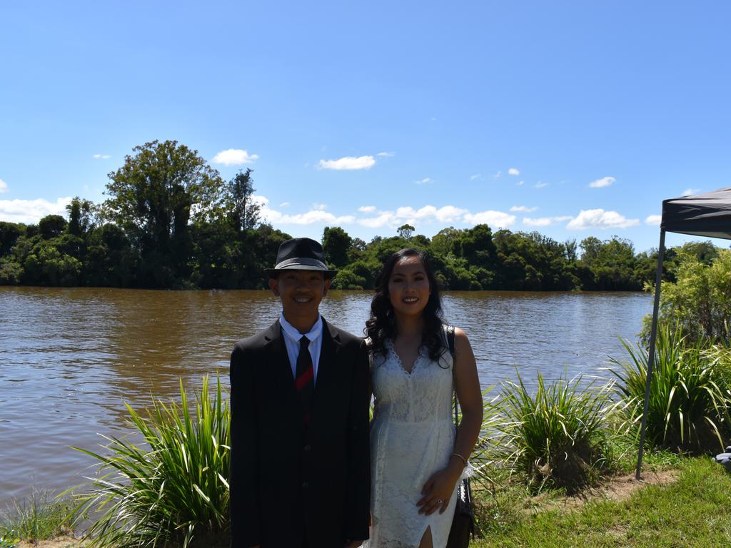 Afrel Newman and her son, John Libiran after getting their Australian Citizenship.