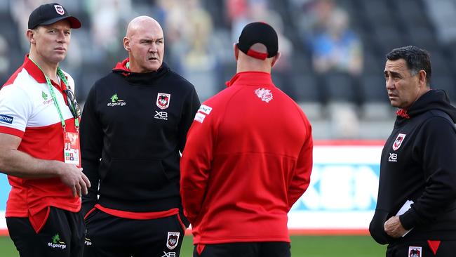 Paul McGregor said he wouldn’t walk out on the Dragons as recently as last weekend. Picture: Mark Kolbe/Getty Images