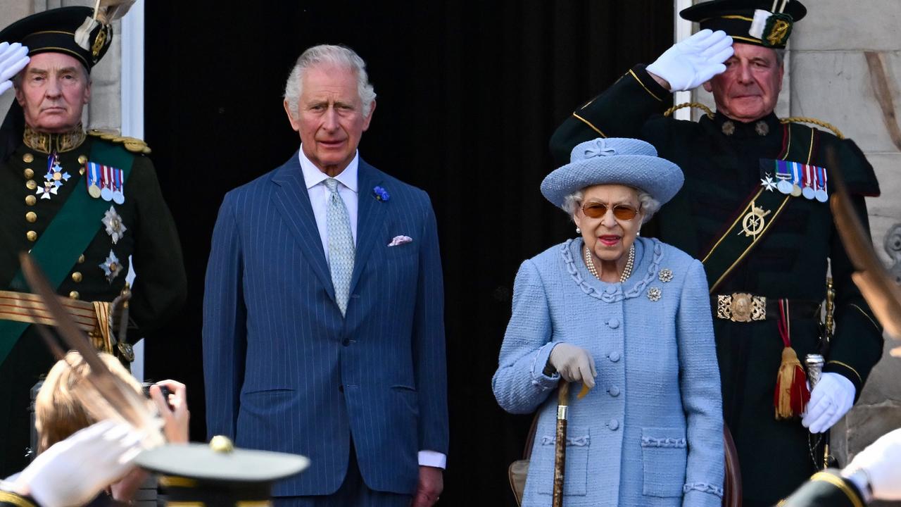 The Queen has cancelled a number of appearances in recent months (pictured here alongside Prince Charles). Picture: Jeff J. Mitchell/Getty Images