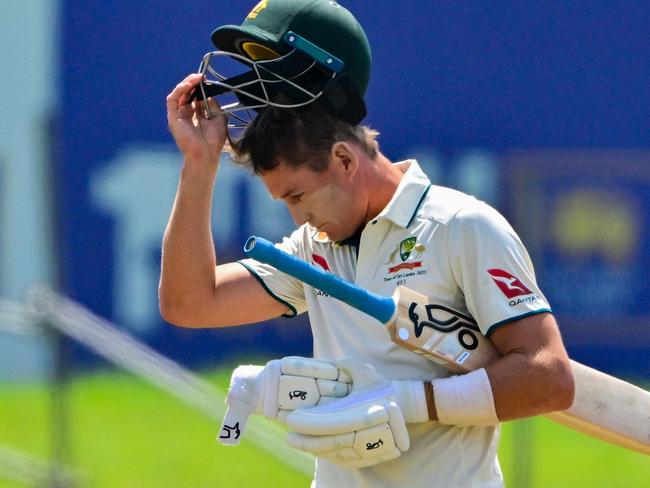 Labuschagne’s Test average is on downward slide Picture: AFP