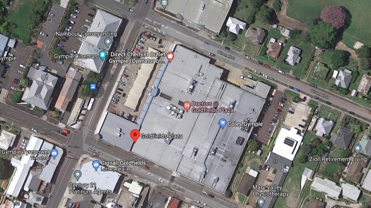 Unfortunately, there is little free space to expand around Goldfield’s Plaza. Picture: Google Maps