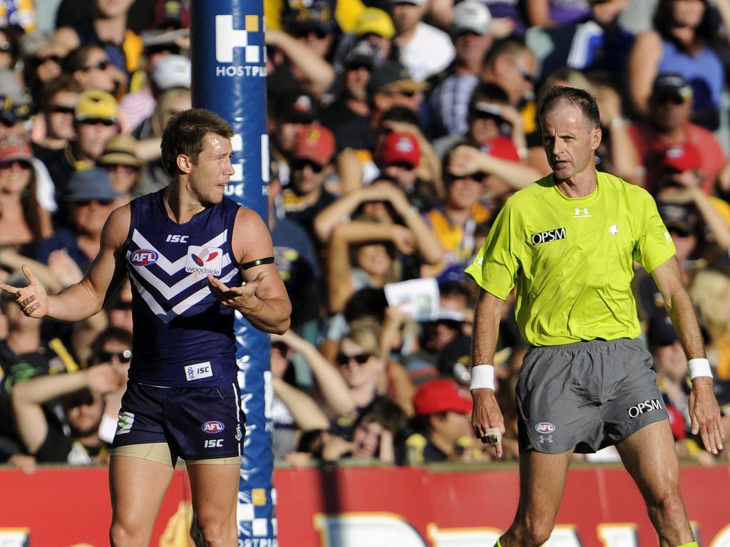 Margetts believes that umpires are often misunderstood by both players and fans. Picture: Daniel Wilkins/NCA
