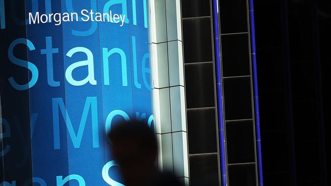 Morgan Stanley has achieved a position in the top five local brokers in the past six years. Picture: Getty Images