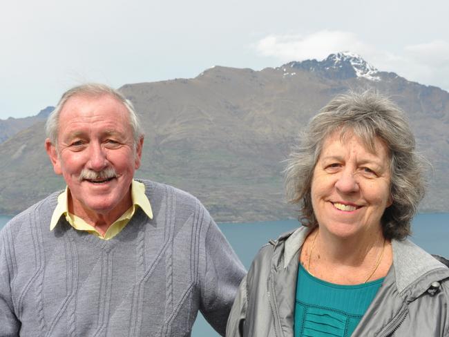 Salamander Bay couple Ron and Robyn Thomson, who were killed when drug driver Damien Phillip Swan hit their car on Port Stephens Drive on August 26, 2020. Picture: Supplied.