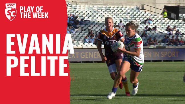 Play of the Week: Pelite scores big on her NRLW debut | KFC SuperCoach NRL