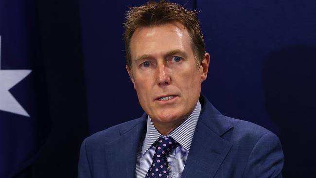 Attorney-General Christian Porter, who has lodged a defamation suit against the ABC. Picture: Getty Images