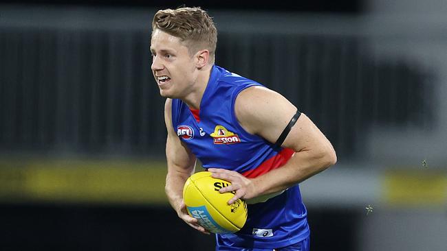 The Bulldogs say Lachie Hunter is going nowhere. Picture: Michael Klein