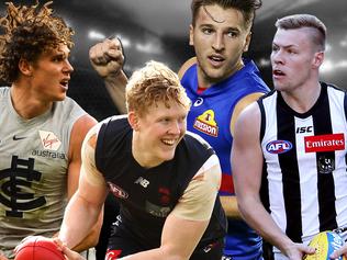 Charlie Curnow, Clayton Oliver, Marcus Bontempelli and Jordan De Goey headline the AFLPA's 22 Under 22 team.