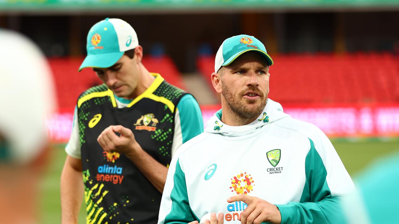 Aaron Finch of Australia. Photo by Chris Hyde/Getty Images