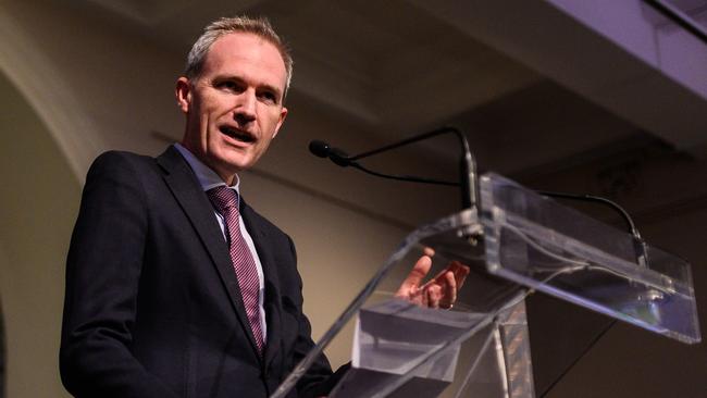 Opposition communications spokesman David Coleman has criticised Labor’s bill arguing it could suppress freedom of speech. Picture: AAP Image/James Gourley.