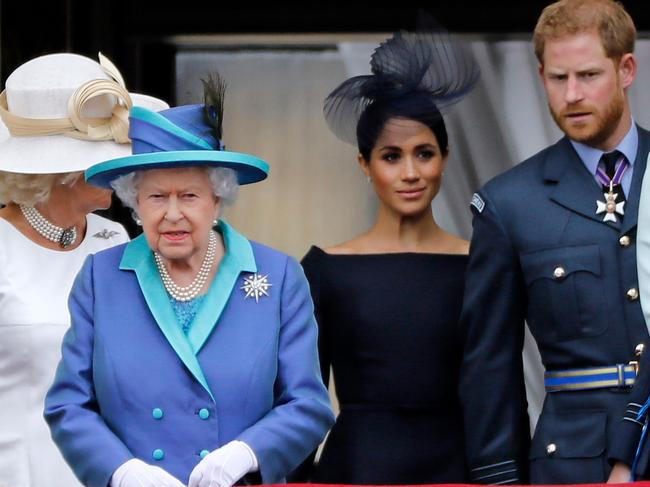 The Queen wants Prince Harry and Meghan back in the UK. Picture: AFP