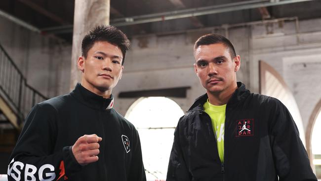 Takeshi Inoue vows to knock out Tim Tszyu. Picture: Getty Images