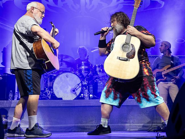 Gass and Black perform. Picture: Getty