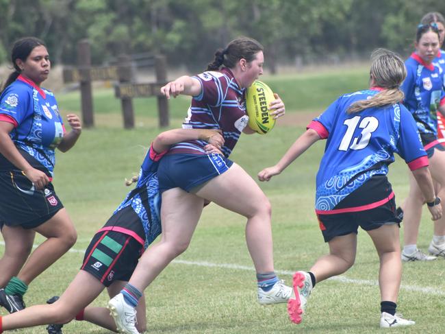 Faces of the CQ Capras under-17 and under-19 girls open trials at St Brendan's College, Yeppoon, on November 16, 2024. Photo: Pam McKay