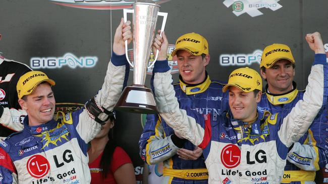 Whincup teamed up with Craig Lowndes to win the 2006 Bathurst race.