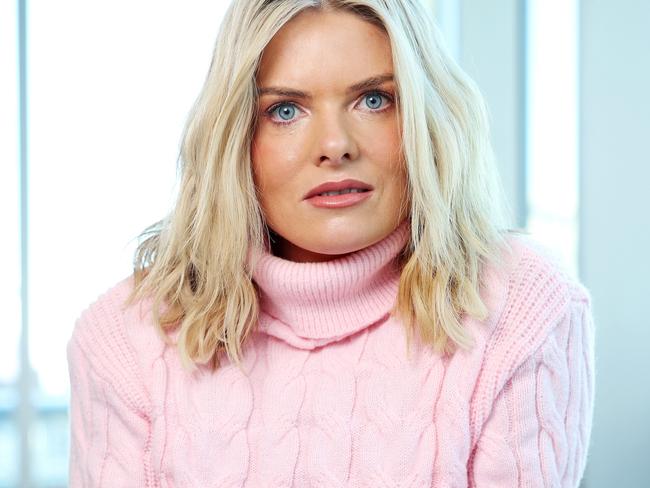 WEEKEND TELEGRAPH. JULY 18, 2024.Pictured at the Today FM offices in Sydney today is Erin Molan, for a story on Domestic Violence. Picture: Tim Hunter.